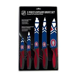 The Sports Vault Montreal Canadiens Knife Set - Kitchen - 5 Pack -