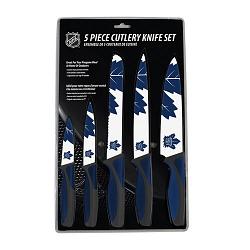The Sports Vault Toronto Maple Leafs Knife Set - Kitchen - 5 Pack