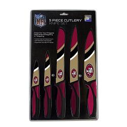 San Francisco 49ers Knife Set - Kitchen - 5 Pack