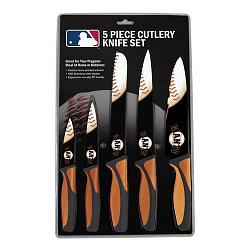 The Sports Vault San Francisco Giants Knife Set - Kitchen - 5 Pack -