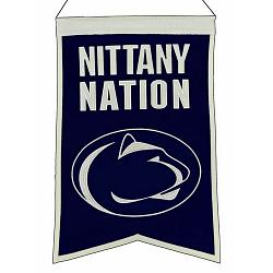 Penn State Nittany Lions Banner 14x22 Wool Nations