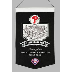 Philadelphia Phillies Banner 15x24 Wool Stadium Citizens Bank Park