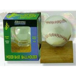 Baseball Holder - Wood Base