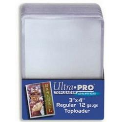 Toploader - 3x4 Clear Regular (25 per pack)