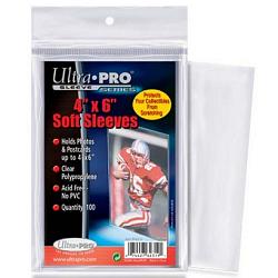 Ultra Pro Ultra Pro 4" x 6" Card Sleeve - (100 per pack)