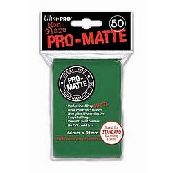 Deck Protectors - Pro-Matte - Green (One Pack of 50)