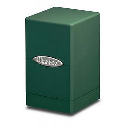 Satin Tower Deck Box - Green