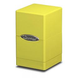 Satin Tower Deck Box - Yellow