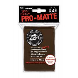 Deck Protectors - Pro-Matte - Brown (One Pack of 50)