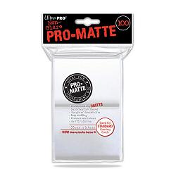 Deck Protectors - Pro-Matte White (100 per pack)