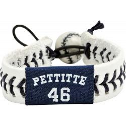 New York Yankees Bracelet Genuine Baseball Andy Pettite