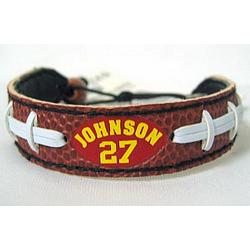 Kansas City Chiefs Bracelet Classic Jersey Larry Johnson Design CO