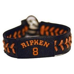 Baltimore Orioles Bracelet Team Color Baseball Cal Ripken Jr