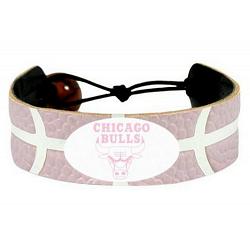 Chicago Bulls Bracelet Pink Basketball CO