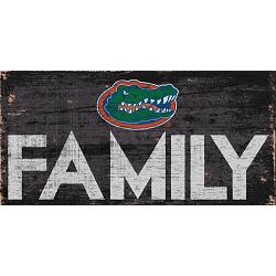 Florida Gators Sign Wood 12x6 Family Design