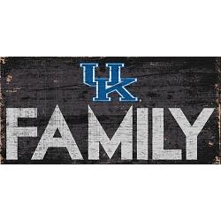 Kentucky Wildcats Sign Wood 12x6 Family Design