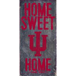 Indiana Hoosiers Wood Sign - Home Sweet Home 6x12