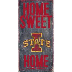 Iowa State Cyclones Wood Sign - Home Sweet Home 6x12