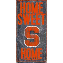 Syracuse Orange Wood Sign - Home Sweet Home 6x12