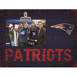 New England Patriots Clip Frame