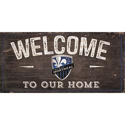 Montreal Impact Sign Wood 6x12 Welcome To Our Home Design