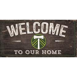 Portland Timbers Sign Wood 6x12 Welcome To Our Home Design