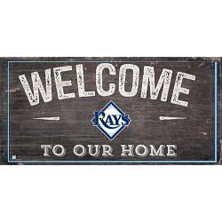 Tampa Bay Rays Sign Wood 6x12 Welcome To Our Home Design