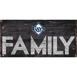 Tampa Bay Rays Sign Wood 12x6 Family Design