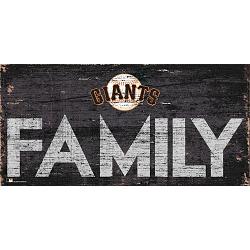 San Francisco Giants Sign Wood 12x6 Family Design