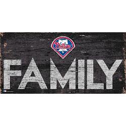 Philadelphia Phillies Sign Wood 12x6 Family Design