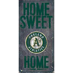Oakland Athletics Sign Wood 6x12 Home Sweet Home Design