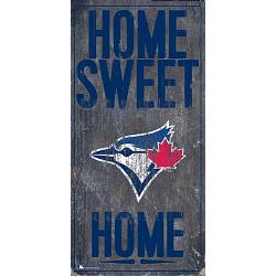 Toronto Blue Jays Sign Wood 6x12 Home Sweet Home Design