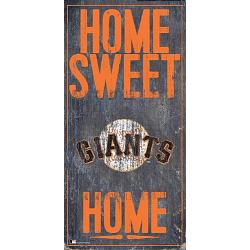 San Francisco Giants Sign Wood 6x12 Home Sweet Home Design