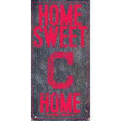 Cleveland Indians Sign Wood 6x12 Home Sweet Home Design