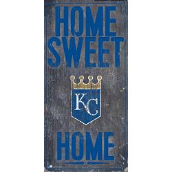 Kansas City Royals Sign Wood 6x12 Home Sweet Home Design