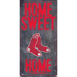 Boston Red Sox Sign Wood 6x12 Home Sweet Home Design