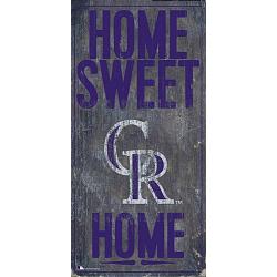 Colorado Rockies Sign Wood 6x12 Home Sweet Home Design