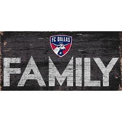 FC Dallas Sign Wood 12x6 Family Design