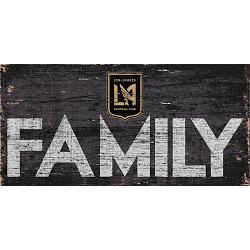 Los Angeles FC Sign Wood 12x6 Family Design