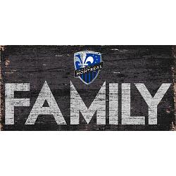 Montreal Impact Sign Wood 12x6 Family Design