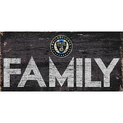 Philadelphia Union Sign Wood 12x6 Family Design