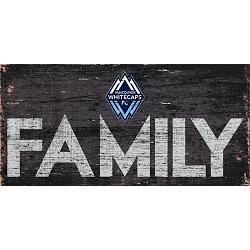 Vancouver Whitecaps Sign Wood 12x6 Family Design