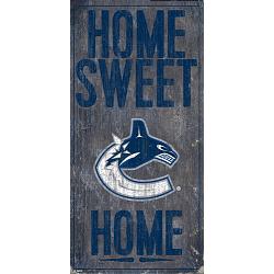 Vancouver Canucks Sign Wood 6x12 Home Sweet Home Design