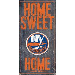 New York Islanders Sign Wood 6x12 Home Sweet Home Design