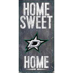 Dallas Stars Sign Wood 6x12 Home Sweet Home Design