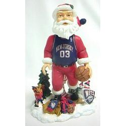 New Jersey Nets Santa Forever Collectibles Bobblehead CO