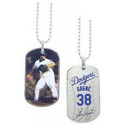 Los Angeles Dodgers Eric Gagne Sport Dog Tagz Necklace CO