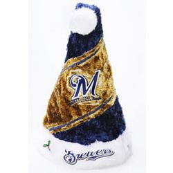 Milwaukee Brewers Santa Hat - Color Block Himo