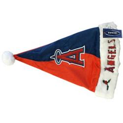 Los Angeles Angels of Anaheim Color Block Santa Hat