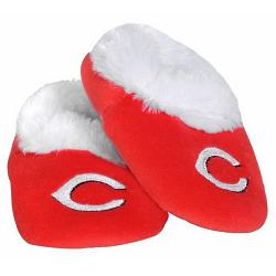 Forever Collectibles Cincinnati Reds Slippers - Baby Booties (12 pc case) CO